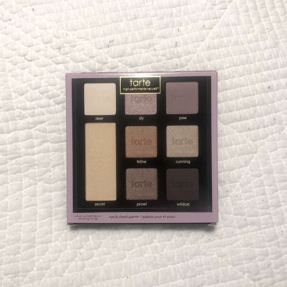 tarte - eyeshadow palette - sex kitten volume vii eye & cheek palette